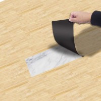 FUNLIFE OakTexture PVC wood flooring sticker 20*300cm Waterproof Anti-Slip Floor Sticker for floor decor EWF003