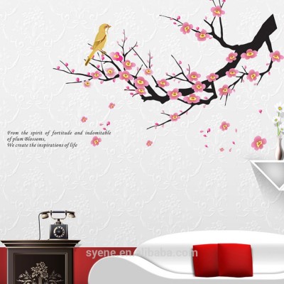 home decor items birds tree wall papers home decor 3d art vinyl removable butterfly wall stickers home decor for living room