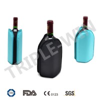 2019 popular wine/can gel bottle cooler sleeve