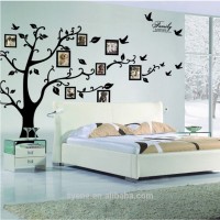 3d XL180*250cm tree photo frame wall stickers removable vinyl home decor memory share family tree wall stickers decal wallpaper